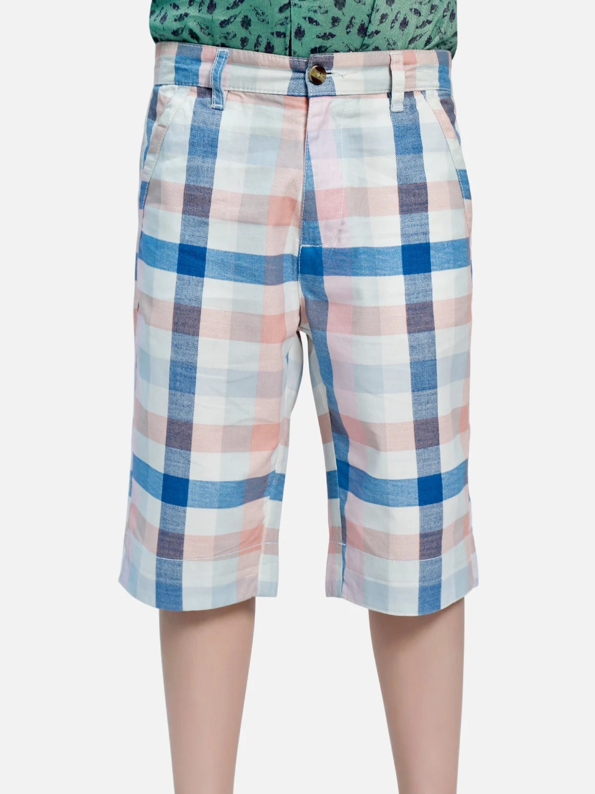 Boy's Multi Check Shorts - EBBSW20-006